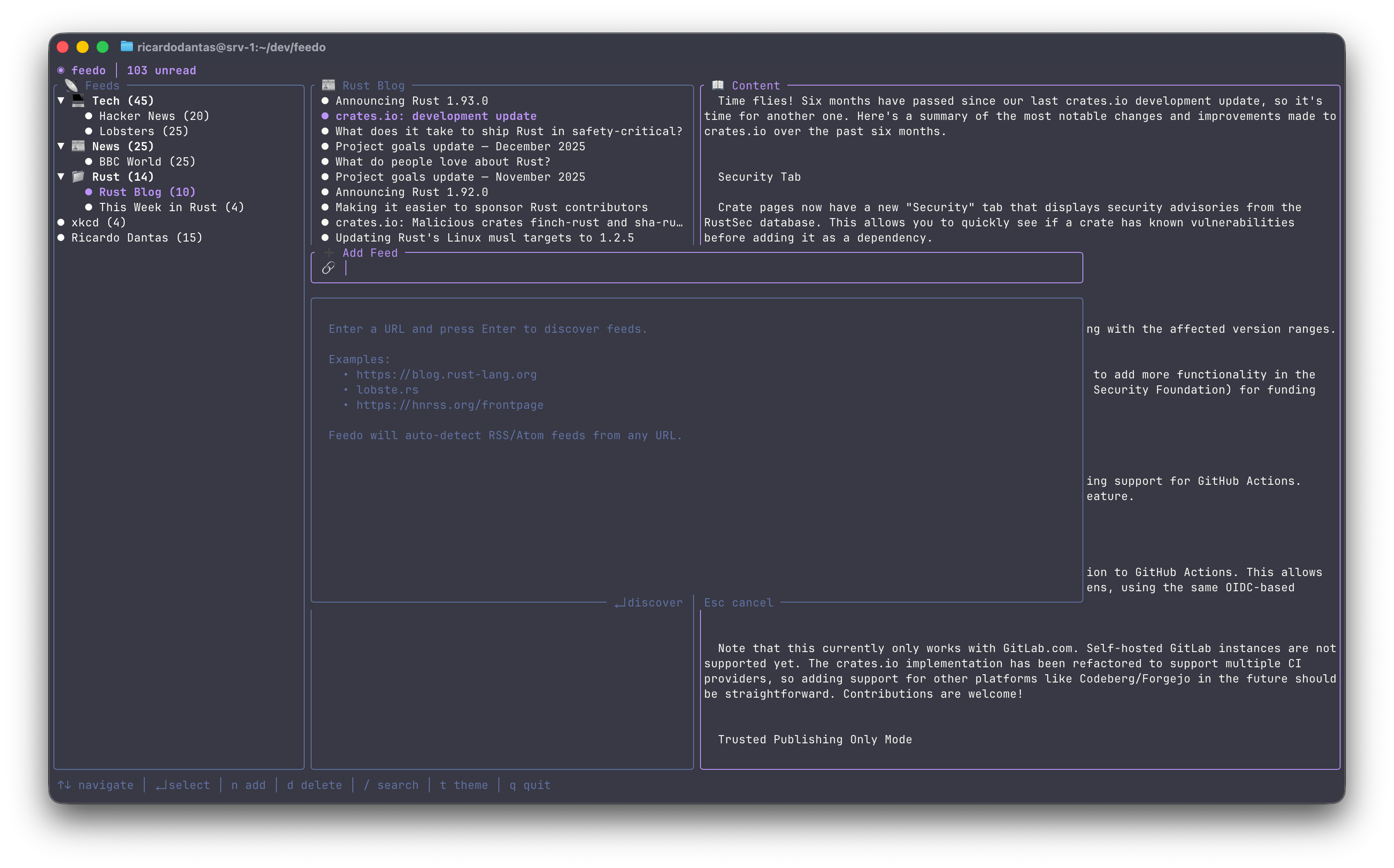 Smart Feed Discovery